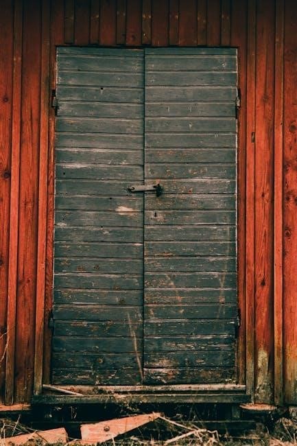 barn door installation instructions pdf